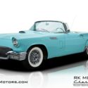 1957 Ford Thunderbird  Azure Blue Convertible 312 V8 3 Speed Automatic