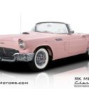 1957 Ford Thunderbird  Dusk Rose Convertible 312 V8 3 Speed Automatic