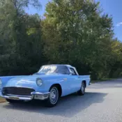 1957 ford thunderbird for sale 3 Spd manual