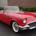 1957 Ford Thunderbird. Hard top,Soft top, Restored, Rare 3 speed, Very Low Miles