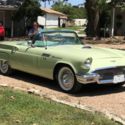 1957 Ford Thunderbird in rare original color, Willow Green Very nice driver car.