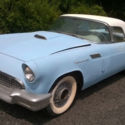 1957 FORD THUNDERBIRD RUST FREE BODY AND FRAME NICE CAR FOR RESTORATION