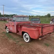 1957 GMC 100 Pickup Red Patina