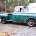 1957 gmc pickup V/8 automatic BBW cab with deluxe trim low miles like apache
