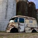 1957 International Metro S-120 Delivery Van bagged Roundback on modern chassis