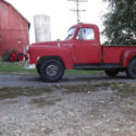 1957 INTERNATIONAL S120 HARVESTER PICK UP RARE FIND 4x4 7,700 original miles