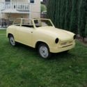 1957 Lloyd 600 Convertible Micro Car