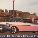1957 Mercury Turnpike Cruiser - RARE! - Pink & White