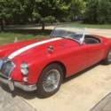 1957 MG MGA convertible, chrome wire wheels and super charger! 88000 Miles Red C