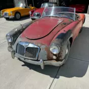 1957 MG MGA Convertible Red