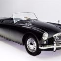 1957 MG MGA Roadster Black Twin Carbs 2 tops Manual Convertible