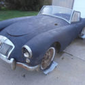 1957 MG MGA Roadster Convertible 1500  Steel Wheel