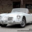 1957 MG MGA Roadster White 1500 cc Restored
