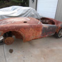 1957 MG MGA Wire Wheel Roadster Parts car only