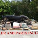 1957 MGA CLASSIC DESIGN FOR FULL RESTORATION PARTS INCLUDED + TRAILER INCLUDED