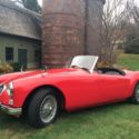 1957 MGA, RED on BLACK, VERY ORIGINAL