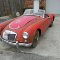 1957 MGA ROADSTER BARN FIND PROJECT TO RESTORE