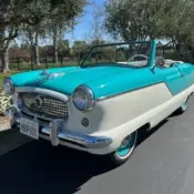 1957 Nash Metropolitan Convertible 3 Speed 2-Door Convertible