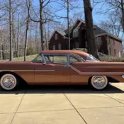 1957 Oldsmobile 88 Coupe Brown 2 Door Holiday Coupe Hardtop