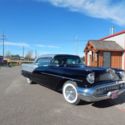 1957 Oldsmobile 88 with new black and silver paint