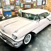 1957 Oldsmobile Golden Rocket Coupe White