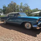 1957 Oldsmobile Super 88 Blue