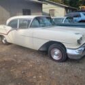 1957 Oldsmobile Super 88 Sedan White RWD Automatic J2