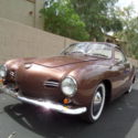 1957 Original VW Karman Ghia LOWLIGHT. Fully Restored. Zero Mile. Clear AZ Title
