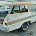 1957 PLYMOUTH SPORT SUBURBAN WAGON MOPAR 6 passenger