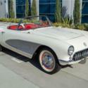 1957 Polo White Fuel Injected Corvette Convertible, frame-off restored