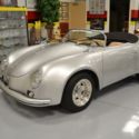1957 Porsche 356 Replica  11568 Miles Racing Silver Super Wide Body Speedster  M