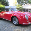 1957 Porsche Speedster, Beautiful Bright Red w/ Black interior. No buget build!