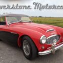 1957 Red and Black 4 Speed Overdrive Softop Curtains