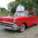 1957 Red Restored 283 Automatic Great Driver Low Miles Since Completion