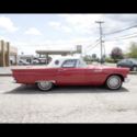 1957 Thunderbird, Low Miles, Refurbished, Awesome Red, Convertible Hardtop