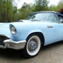 1957 THUNDERBIRD OVER $100K RESTO MUSEUM QUALITY 312 AUTO PS LIKE NEW