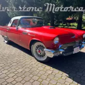 1957 Torch Red Two Tops Porthole Hardtop Restored