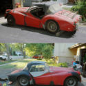 1957 TR3 Roadster, Small Mouth: like a barn find, but not in a barn—to restore
