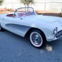 1957 Vette, 283/270hp, 9,491 Miles, Polo White, Silver Coves, Red Interior
