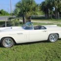 1957 White Ford Thunderbird Convertible 312 Y Block Original Hard/Soft Top