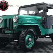 1957 Willys CJ3B Frame Off Restoration High Hood Willys Jeep