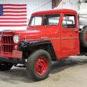 1957 Willys Pickup  69234 Miles Red Pickup Truck 6 cylinder Manual