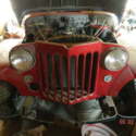 1957 willys  wagon 4x4 McCullough   super charger  overdrive  u finish
