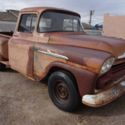 1958 59 Chevy 1/2 ton Apache stepside shortbed Az truck V8 4 spd C3100 silverado