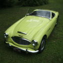 1958 Austin Healey 100-6 Concours Gold