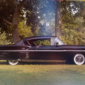 1958 BLACK CHEVY 2 DOOR HARDTOP IMPALA  HERSHEY PA REGION GRAND NATIONAL WINNER