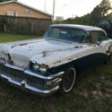 1958 BUICK SPECIAL 4 DOOR WHITE NO RESERVE