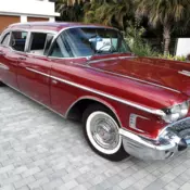 1958 Cadillac 62 Sedan Sedan Red