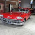 1958 Cadillac 62 sport coupe  0 red