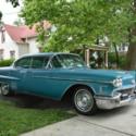 1958 Cadillac DeVille  84880 Miles Turquoise  V8 Automatic